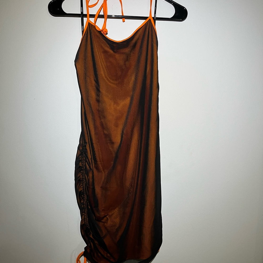 Sale!! Mesh Halter Mini Dress Size Small New W/out Tags Halloween Style Sexy - Picture 8 of 9